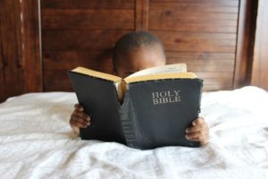 kids reading bible